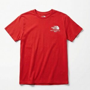 The North Face Red T-Shirt Medium Activewear‎ Sporty